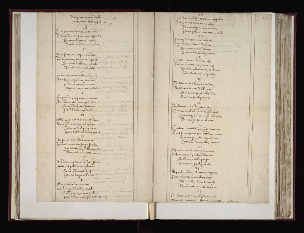 Boyle Papers Volume 36 Fol. 43v-44r