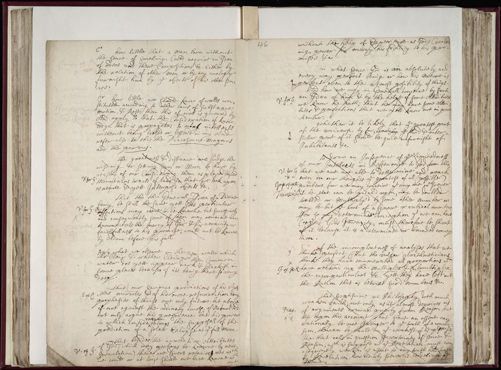 Boyle Papers Volume 36 Fol. 45v-46r