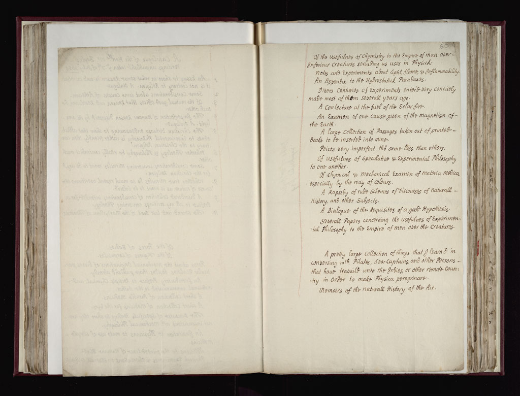 Boyle Papers Volume 36 Fol. 59v-60r