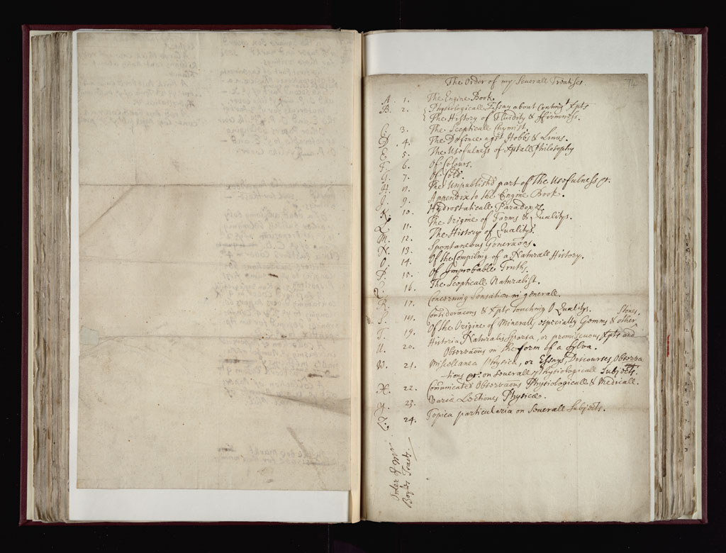 Boyle Papers Volume 36 Fol. 73v-74r