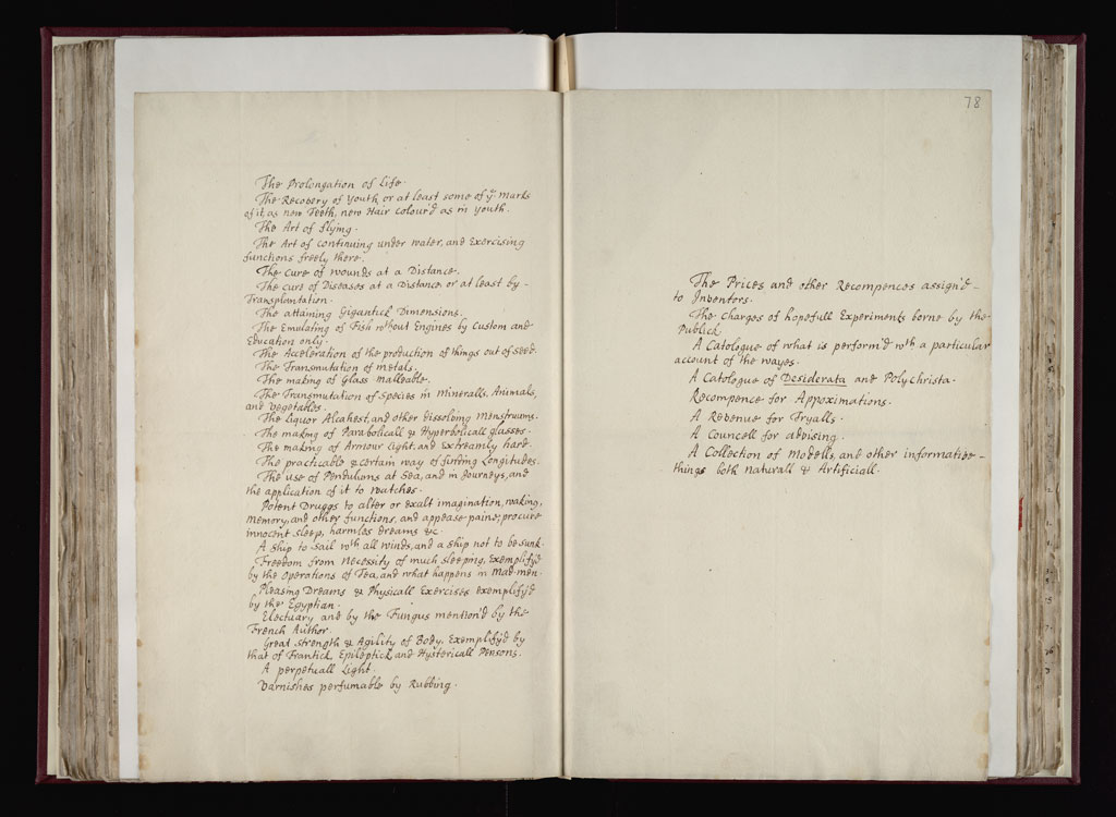 Boyle Papers Volume 36 Fol. 77v-78r