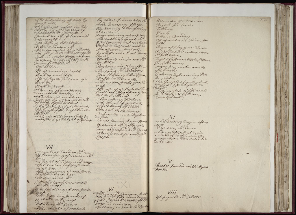 Boyle Papers Volume 36 Fol. 81v-82r