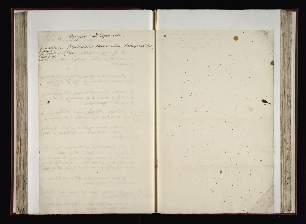 Boyle Papers Volume 36 Fol. 89v-90r