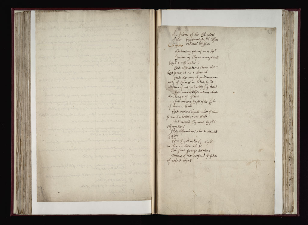 Boyle Papers Volume 36 Fol. 94v-95r