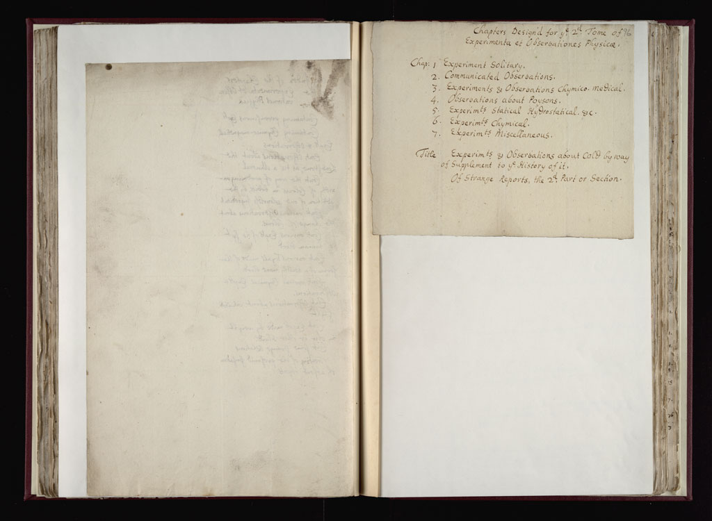 Boyle Papers Volume 36 Fol. 95v-96r