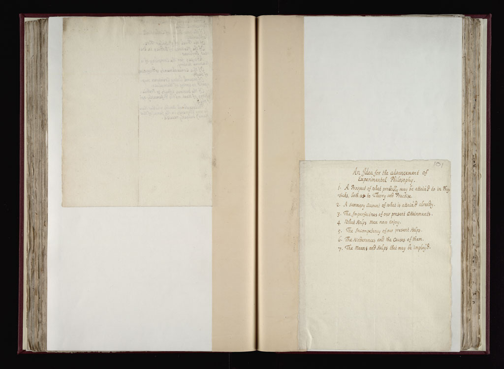 Boyle Papers Volume 36 Fol. 100v-101r