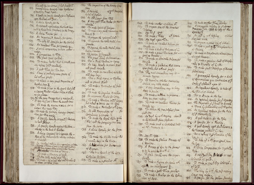 Boyle Papers Volume 36 Fol. 103v-104r