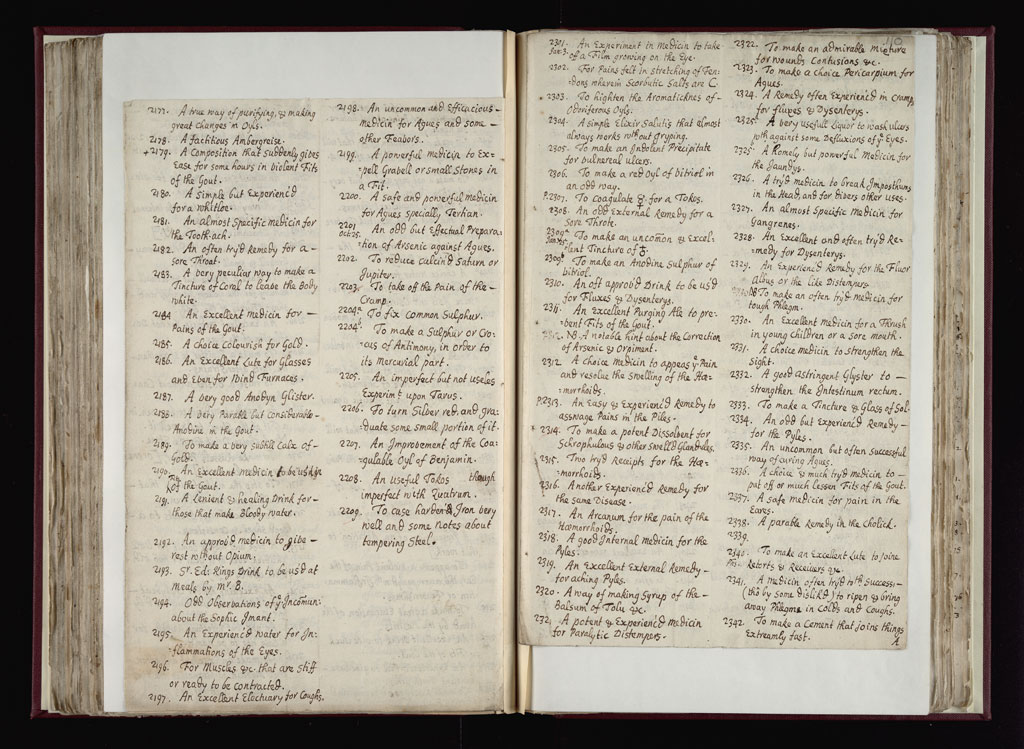 Boyle Papers Volume 36 Fol. 109v-110r