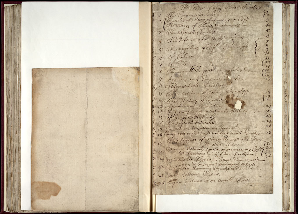 Boyle Papers Volume 36 Fol. 113v-114r