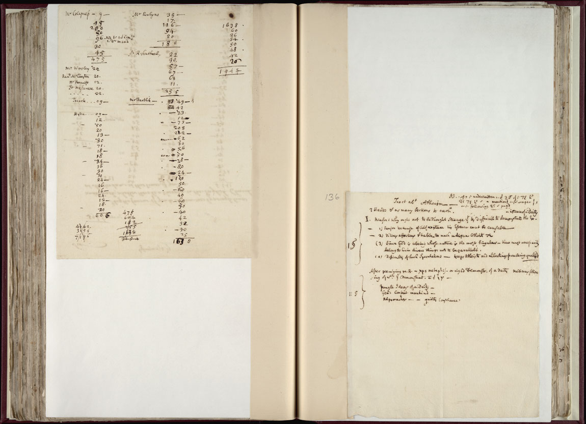 Boyle Papers Volume 36 Fol. 135v-136r