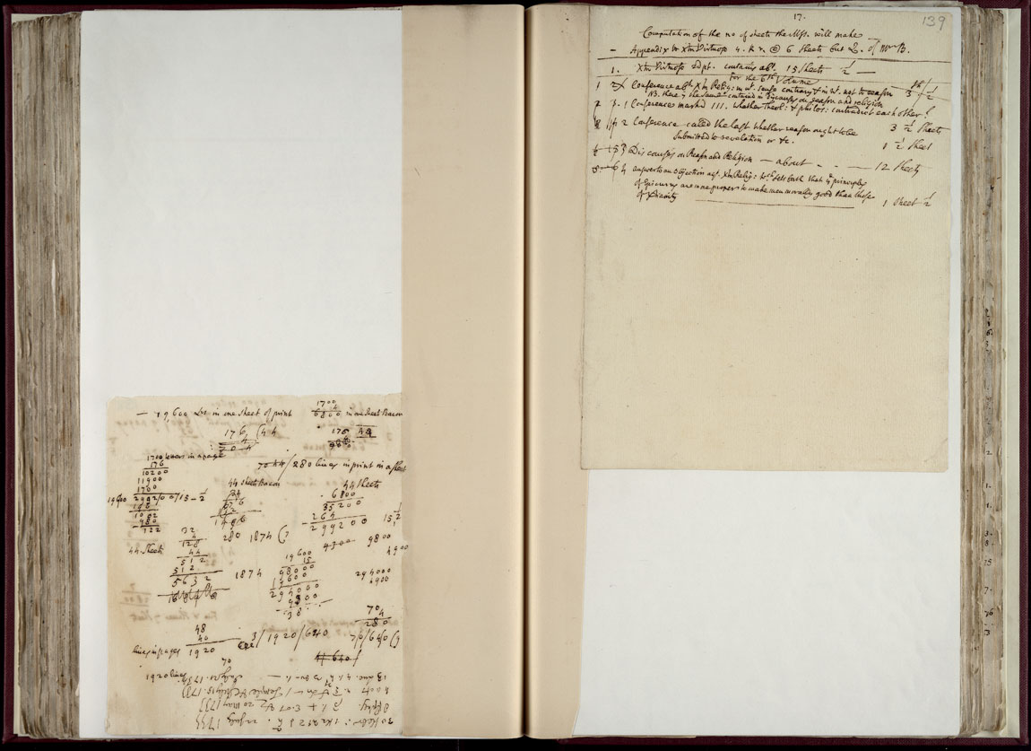 Boyle Papers Volume 36 Fol. 138v-139r