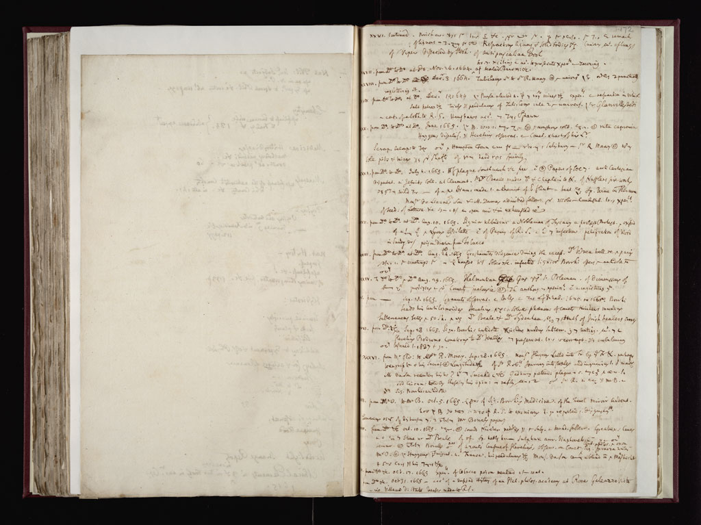 Boyle Papers Volume 36 Fol. 171v-172r