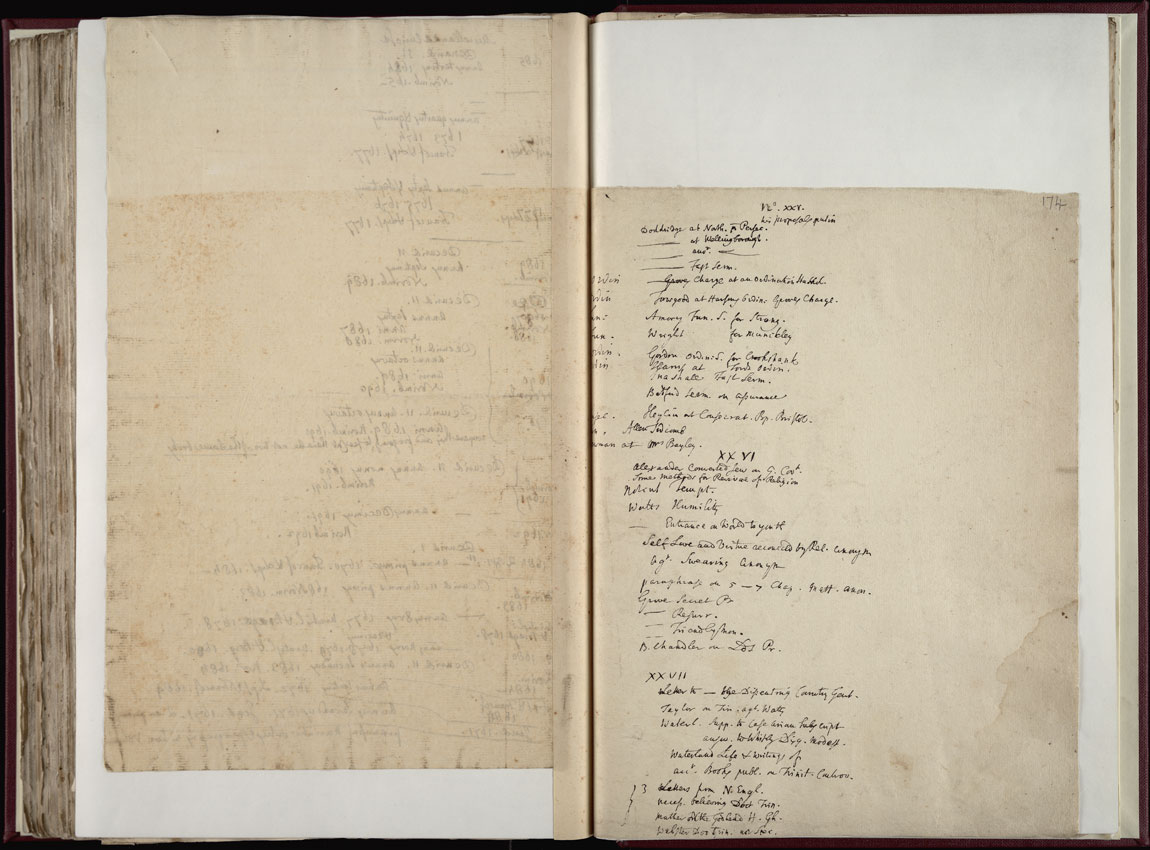 Boyle Papers Volume 36 Fol. 173v-174r