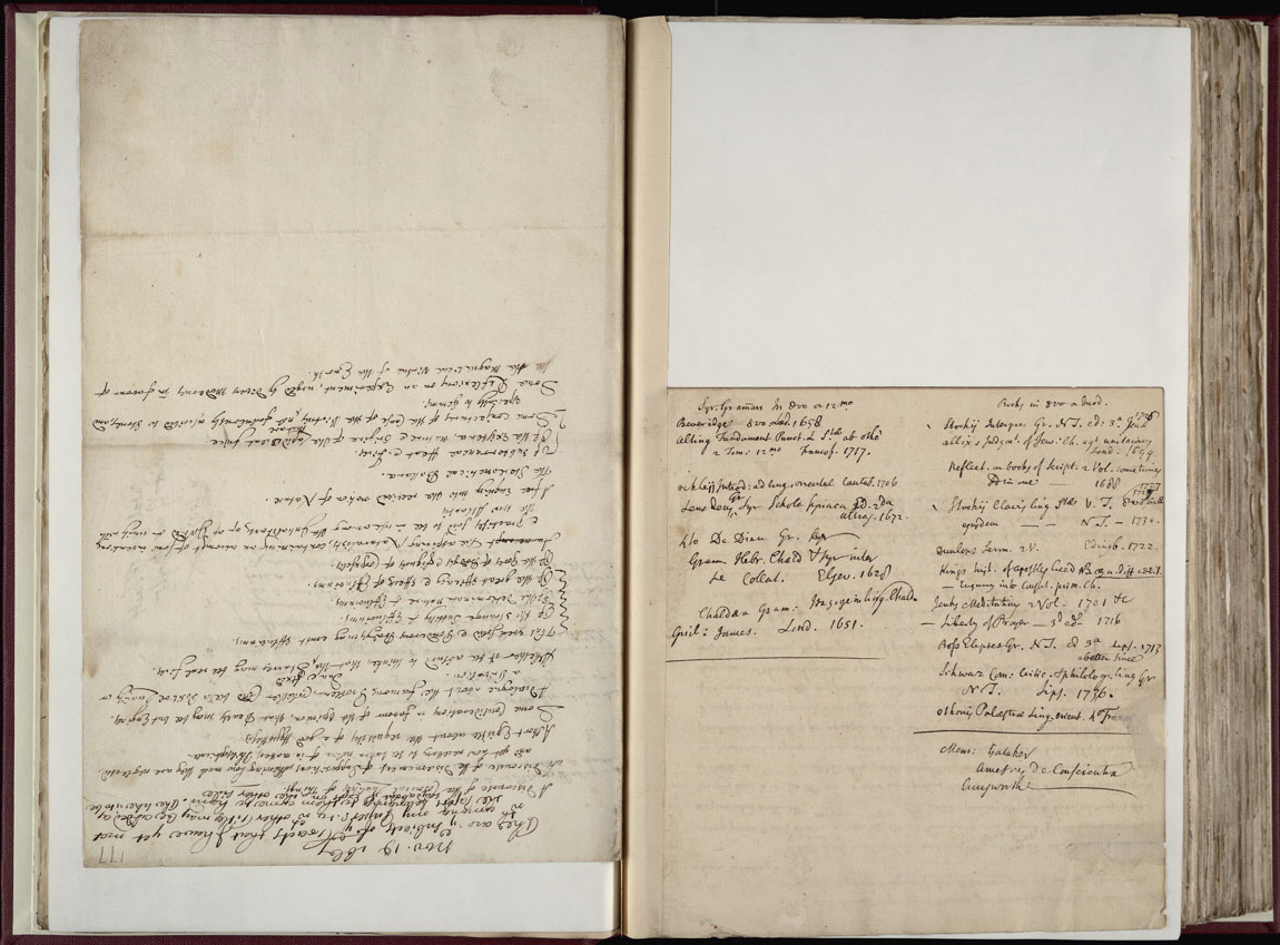 Boyle Papers Volume 36 Fol. 176v-177r