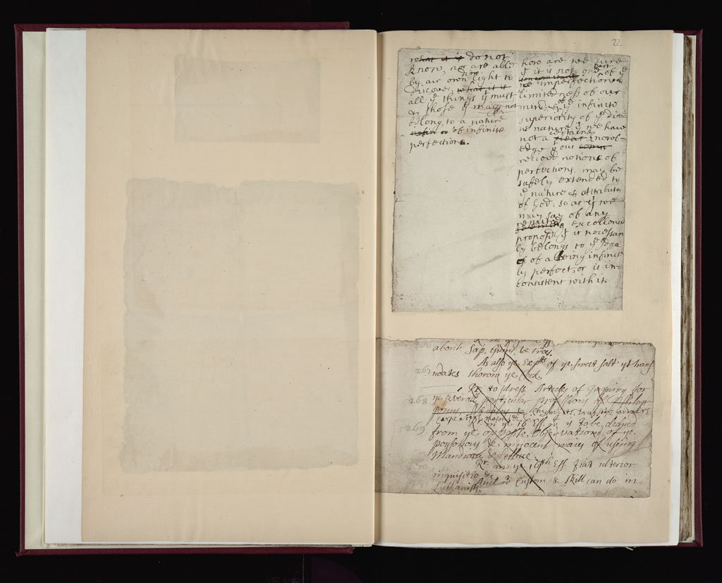 Boyle Papers Volume 38 Fol. 21v-22r