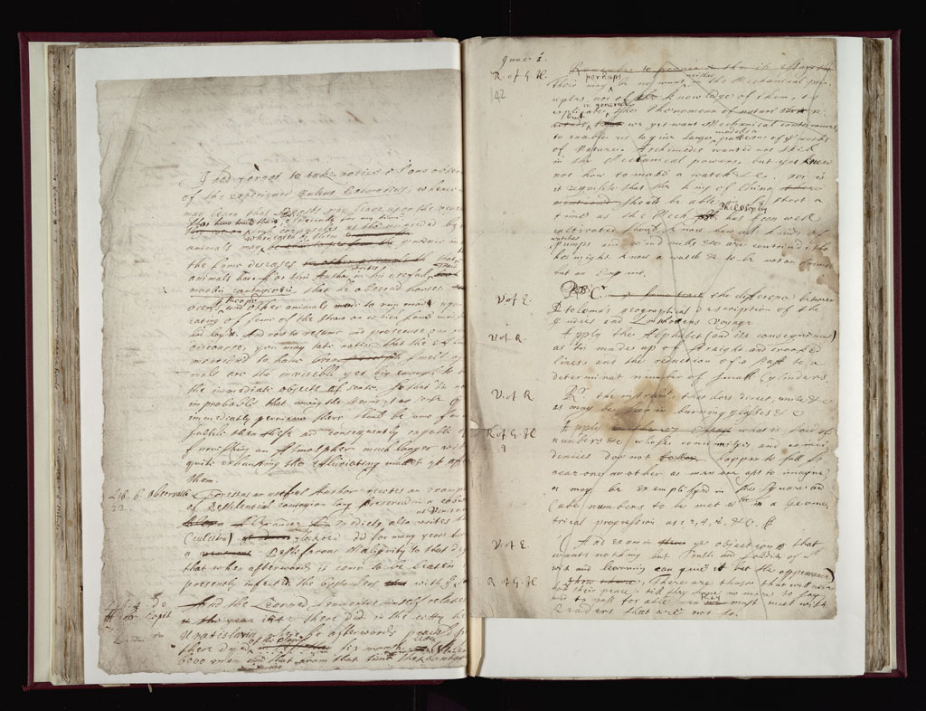 Boyle Papers Volume 38 Fol. 41v-42r