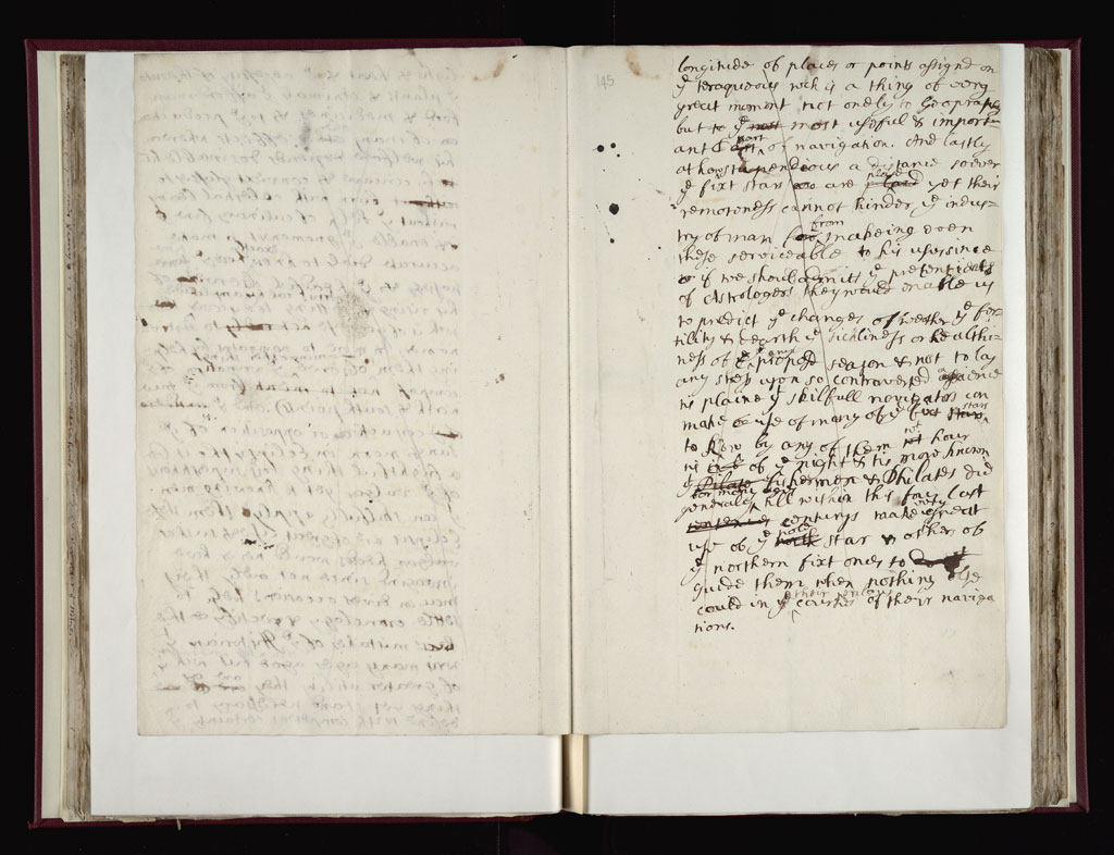 Boyle Papers Volume 38 Fol. 44v-45r