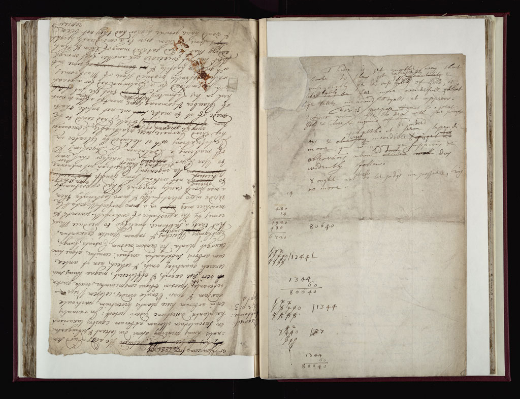 Boyle Papers Volume 38 Fol. 53v-54r