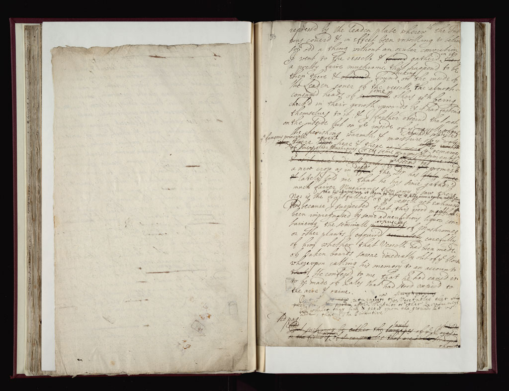 Boyle Papers Volume 38 Fol. 54v-55r