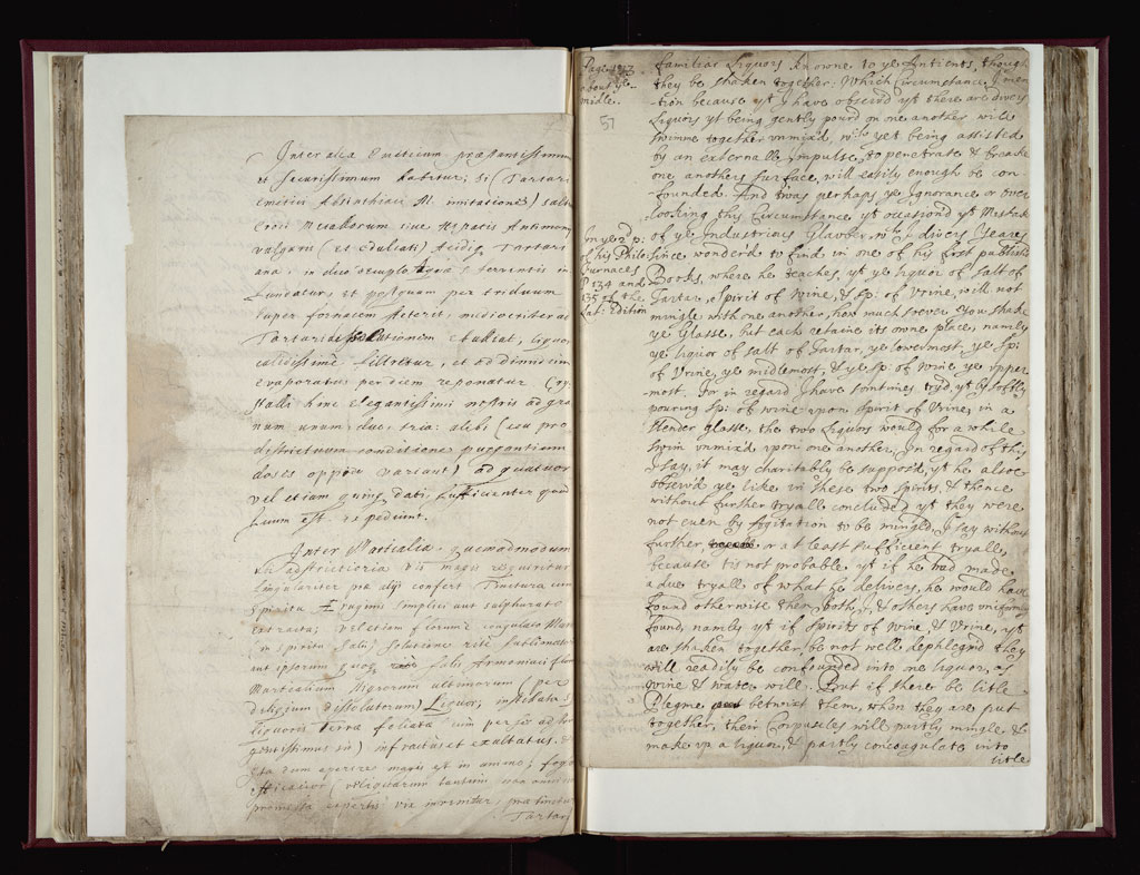 Boyle Papers Volume 38 Fol. 56v-57r