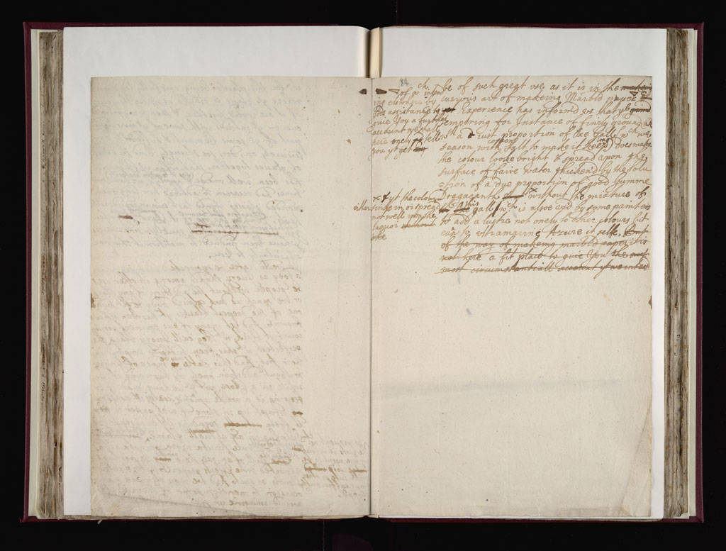 Boyle Papers Volume 38 Fol. 83v-84r