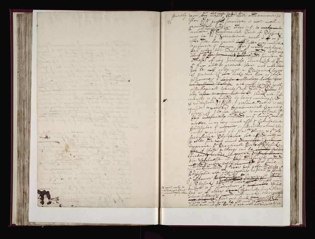 Boyle Papers Volume 38 Fol. 85v-86r