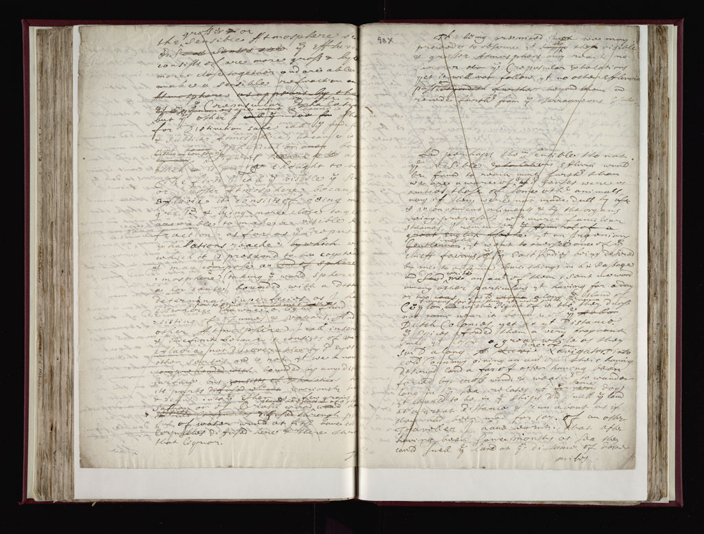 Boyle Papers Volume 38 Fol. 98v-98xr