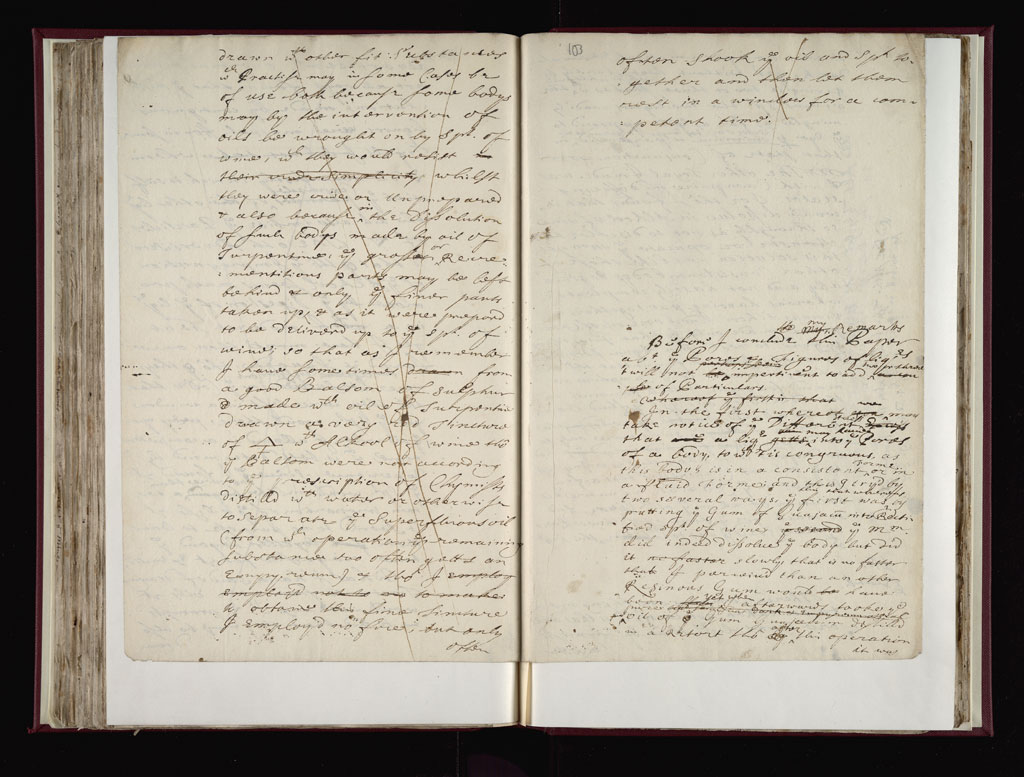 Boyle Papers Volume 38 Fol. 102v-103r