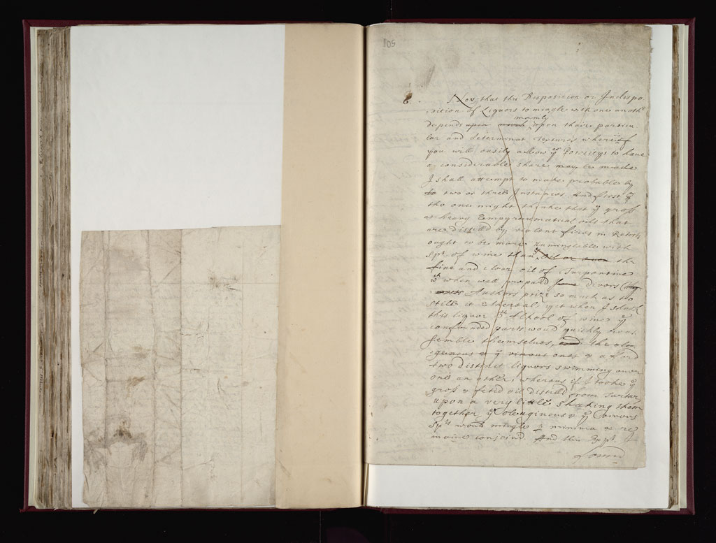 Boyle Papers Volume 38 Fol. 104v-105r