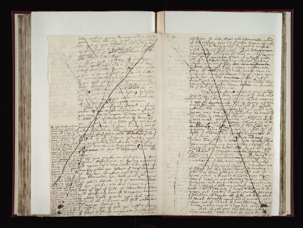 Boyle Papers Volume 38 Fol. 117v-118r