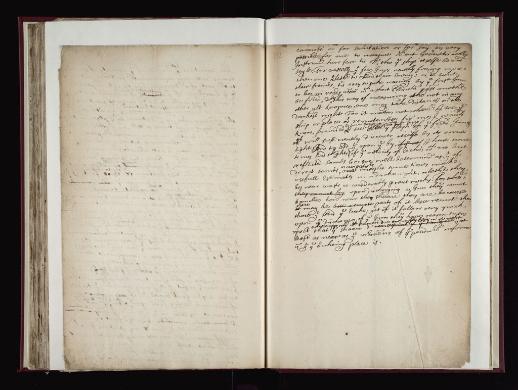 Boyle Papers Volume 38 Fol. 121v-122r