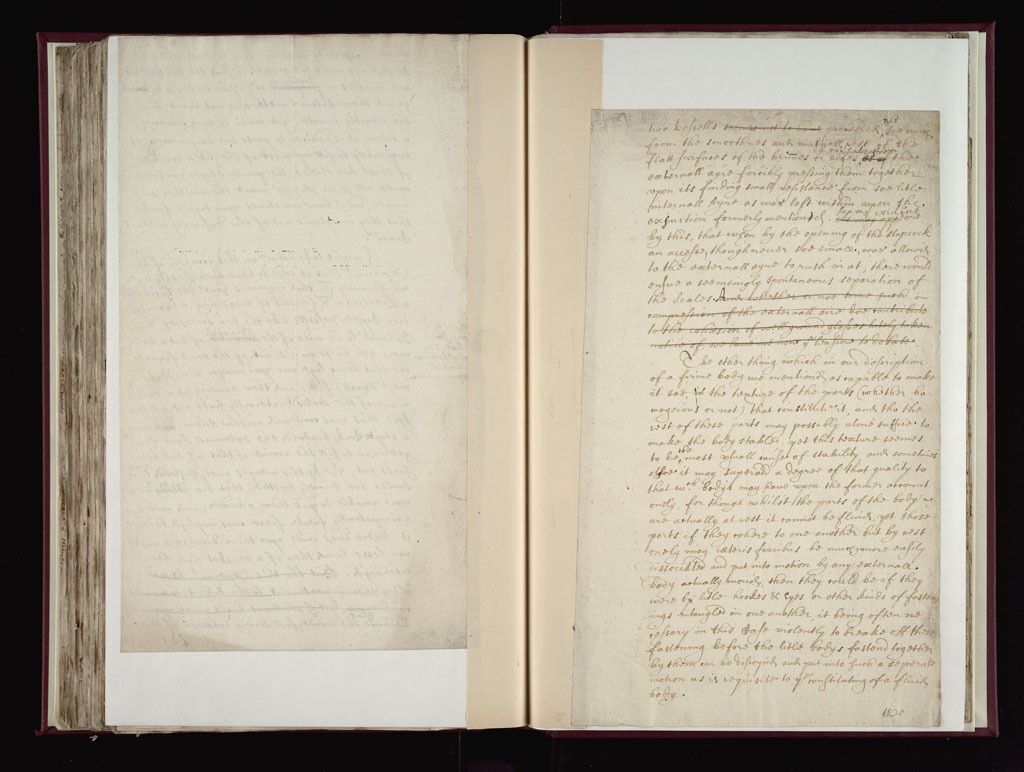 Boyle Papers Volume 38 Fol. 128v-129r