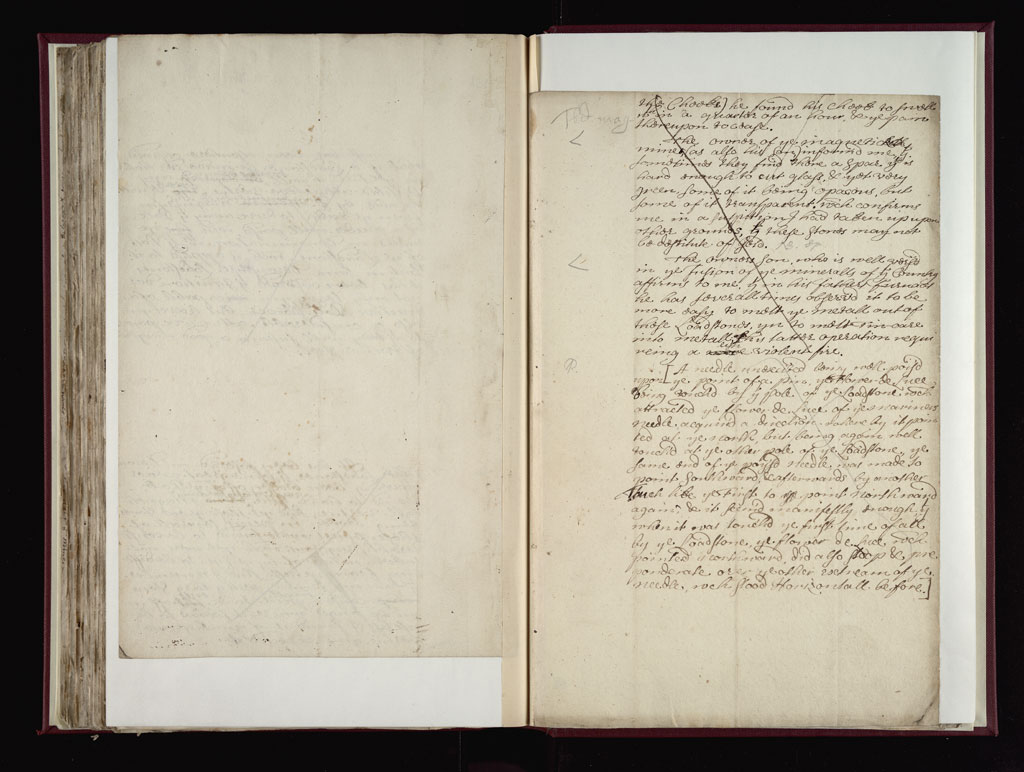 Boyle Papers Volume 38 Fol. 132v-133r