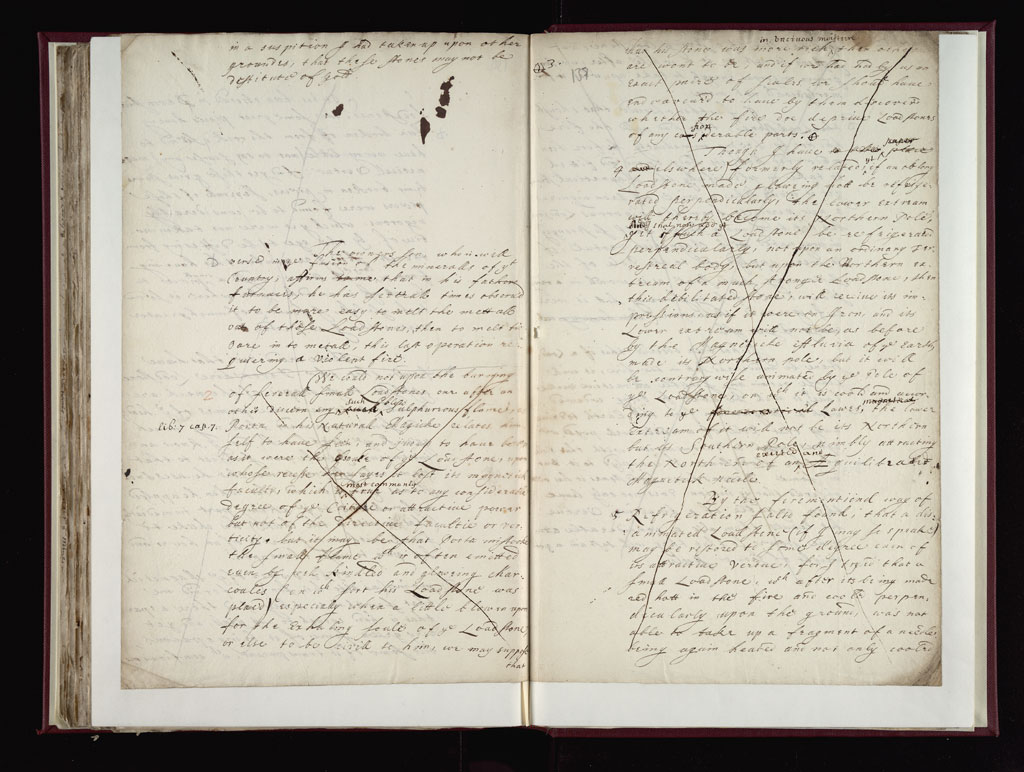 Boyle Papers Volume 38 Fol. 134v-135r