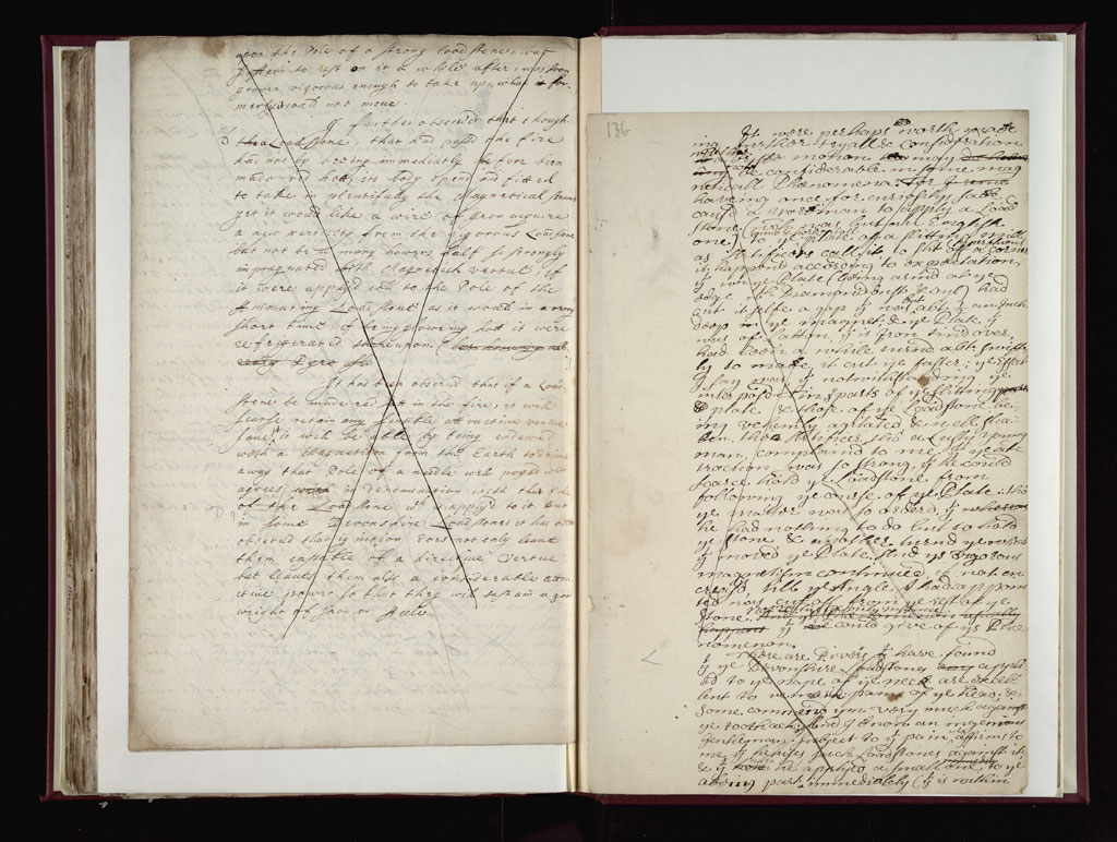 Boyle Papers Volume 38 Fol. 135v-136r