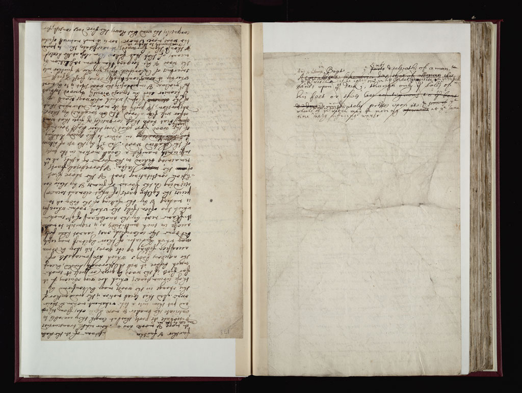 Boyle Papers Volume 38 Fol. 137v-138r