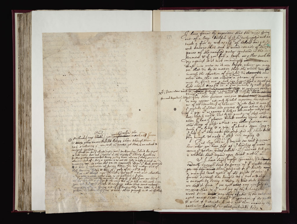 Boyle Papers Volume 38 Fol. 138v-139r