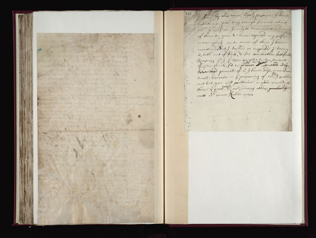 Boyle Papers Volume 38 Fol. 139v-140r