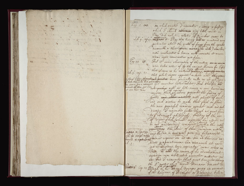 Boyle Papers Volume 38 Fol. 147v-148r