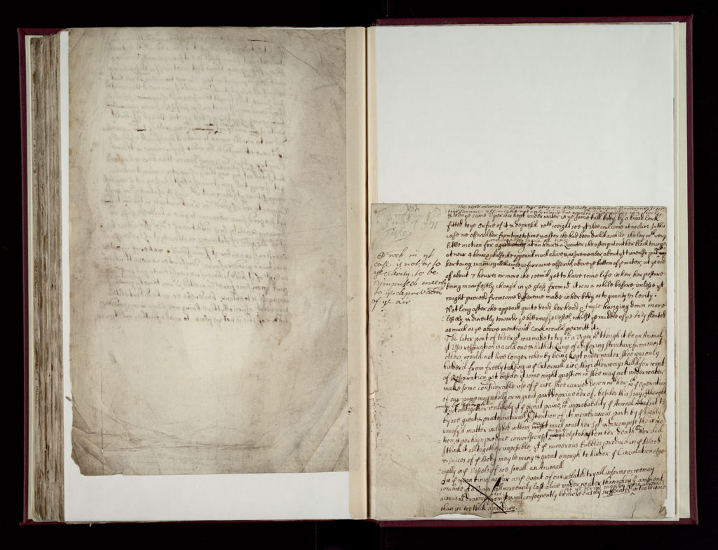 Boyle Papers Volume 38 Fol. 151v-152r