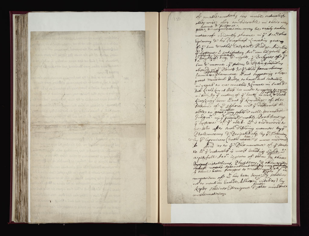 Boyle Papers Volume 38 Fol. 154v-155r