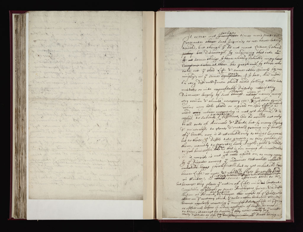 Boyle Papers Volume 38 Fol. 155v-156r