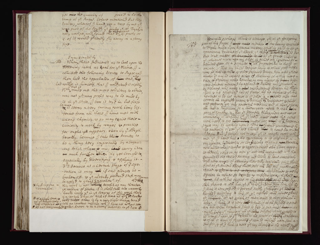 Boyle Papers Volume 38 Fol. 157v-158r