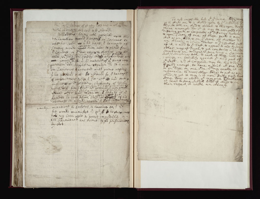 Boyle Papers Volume 38 Fol. 160v-161r